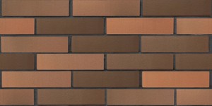 Кирпич облицовочный ЛСР, Красный флэш ультра, гладкий, 1 НФ на графитовом шве