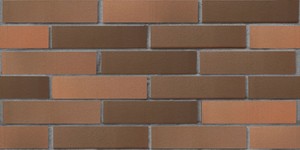 Кирпич облицовочный ЛСР, Красный флэш ультра, гладкий, 1 НФ на сером шве