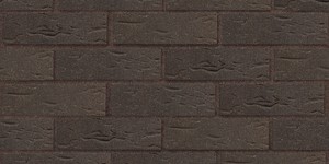 Клинкерный кирпич ЛСР Лиссабонтёмно-красный, Винтаж, 0,7НФ на коричневом шве