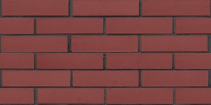 Кирпич облицовочный ЛСР, Винный, Гладкий, 1НФ на графитовом шве
