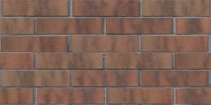 Кирпич облицовочный ЛСР, Ореховый флэш, Гладкий, 1НФ на сером шве