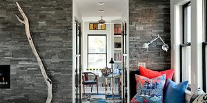 Декоративный камень для стен интерьера заказать 3D панели RKS SLATE Сланец Black Slate Modern (2)