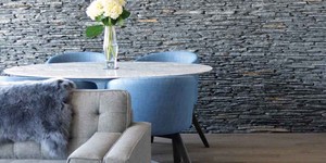 Каменная стена в интерьере 3D панели RKS SLATE Сланец Cape Skagen Country купить (2)