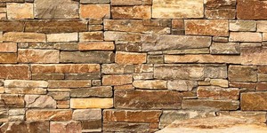 Каменная стена в интерьере из 3D панели RKS SLATE  Кварцит Biege Quartz Country фото интерьера, купить камень с доставкой в РКС Клинкер (5)
