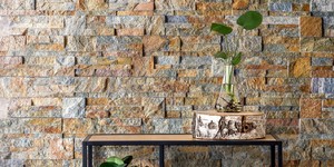 Каменные стены в интерьере заказать 3D панели RKS SLATE Кварцит Multi Quartz Modern (2)