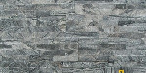 Камень для стен интерьера купить 3D панели Мрамор RKS Slate Woody Grey Classic фото после ремонта (2)
