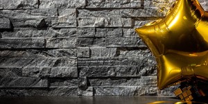 Камень для стен интерьера купить 3D панели Мрамор RKS Slate Woody Grey Classic фото после ремонта (6)