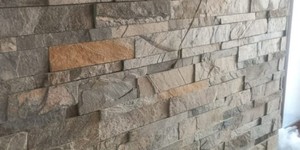 Отделка стен декоративным камнем заказать 3D панели RKS SLATE Кварцит Zeera Green Natural (3)