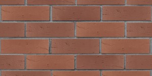 Кирпич облицовочный ЛСР, коричневый, Рустик, 1НФ на сером шве